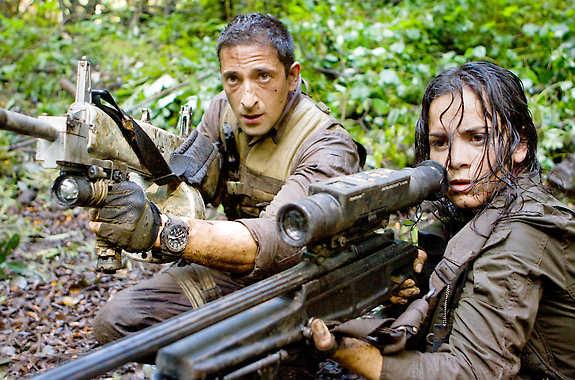 Adrian Brody and Alice Braga in 'Predators'