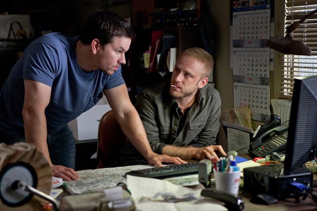 Contraband Mark Wahlberg and Ben Foster in 'Contraband' (Universal Pictures)