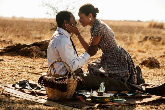 Idris Elba and Naomie Harris in 'Mandela: Long Walk to Freedom'