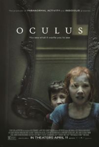 Karen Gillan and Brenton Thwaits in 'Oculus' (Relativity Media)