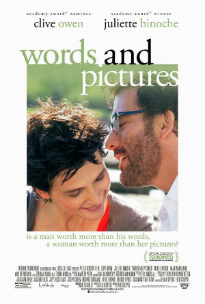 Clive Owen and Juliette Binoche in 'Words and Pictures'