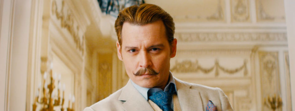 Johnny Depp in 'Mortdecai'