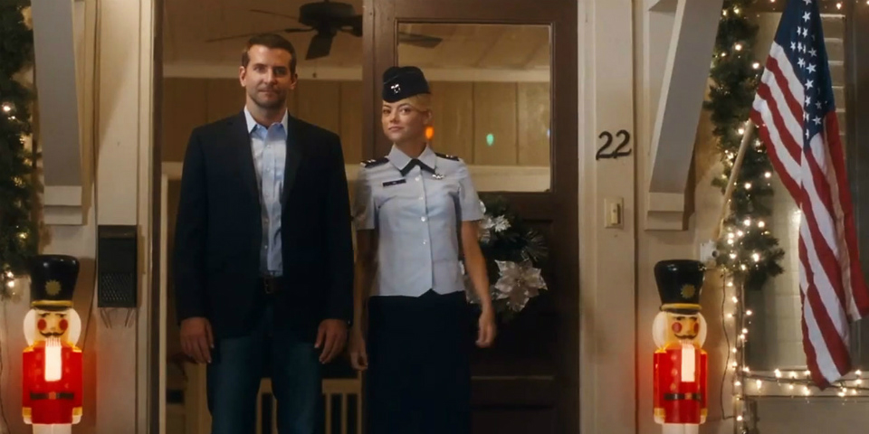 Bradley Cooper and Emma Stone in 'Aloha'