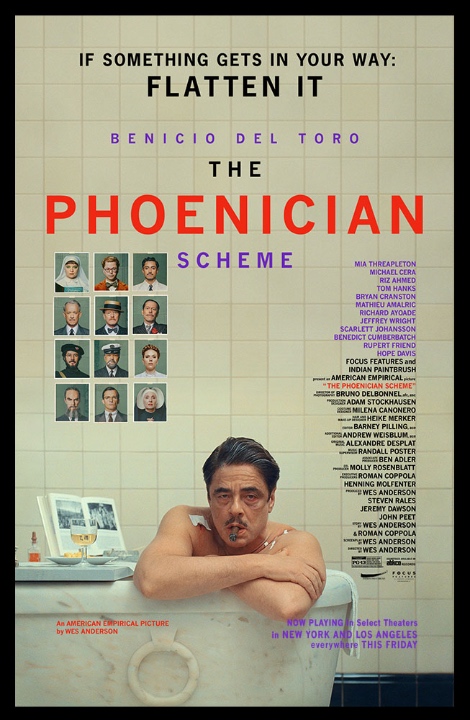 'The Phoenician Scheme' movie poster (Focus Features)