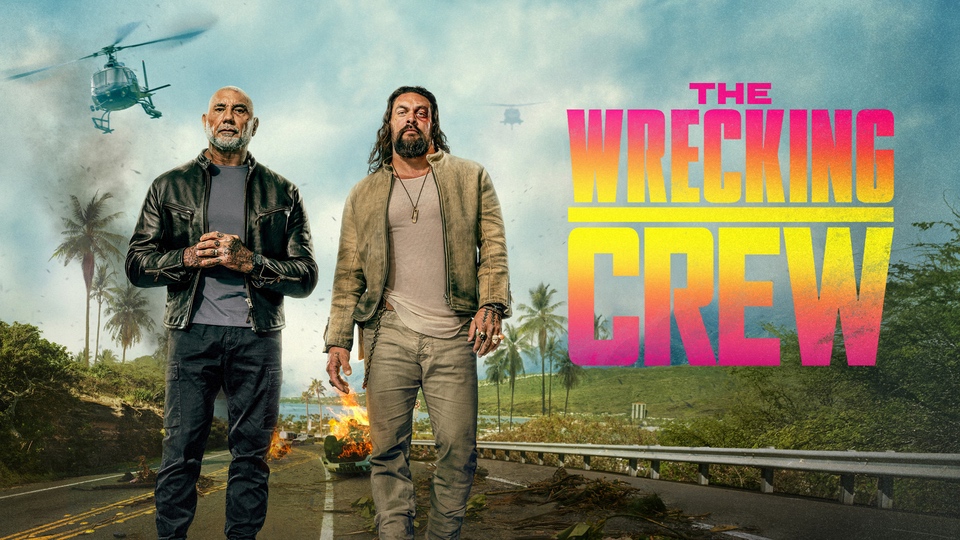 Dave Bautista and Jason Momoa in 'The Wrecking Crew' (Prime Video)