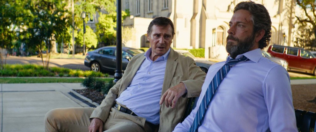 Liam Neeson and Zachary Levi star in 'The Fix'